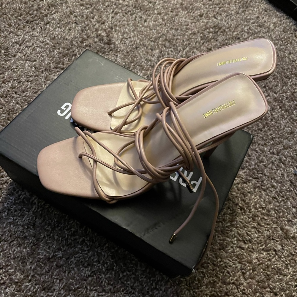 Pretty little thing heels,